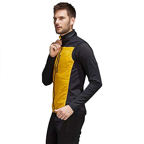 adidas TX Hyb Ins Vest Chaleco, Hombre, Oroleg/ Negro, XS