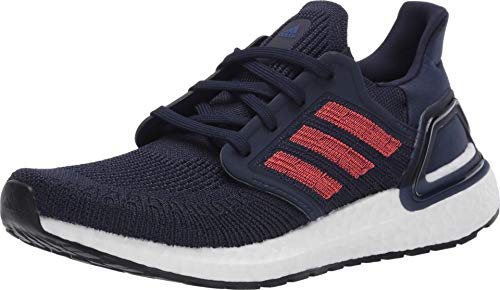 adidas Ultraboost 20, Zapatillas Deportivas. Hombre, Collegiate Navy Solar Red Team Royal Blue, 40 2/3 EU