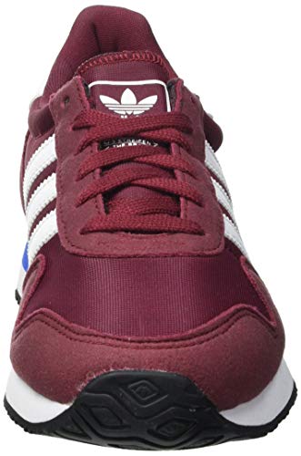 Adidas USA 84, Sneaker Hombre, Collegiate Burgundy/White/Blue, 42 2/3 EU