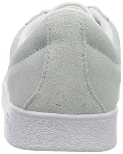 adidas VL Court 2.0, Sneaker Mujer, Halo Blue/Cloud White/Grey, 38 2/3 EU