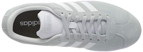 adidas VL Court 2.0, Sneaker Mujer, Halo Blue/Cloud White/Grey, 38 2/3 EU