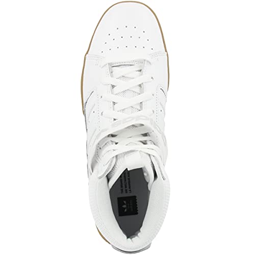 Adidas Vrx Mid, Zapatillas de Skateboarding Hombre, Blanco (Ftwbla/Ftwbla/Gum4 000), 44 EU