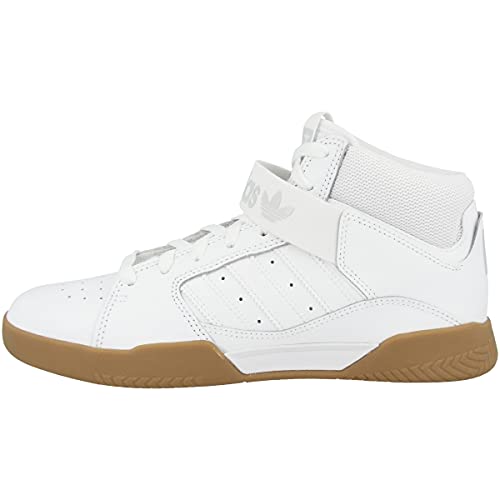 Adidas Vrx Mid, Zapatillas de Skateboarding Hombre, Blanco (Ftwbla/Ftwbla/Gum4 000), 44 EU