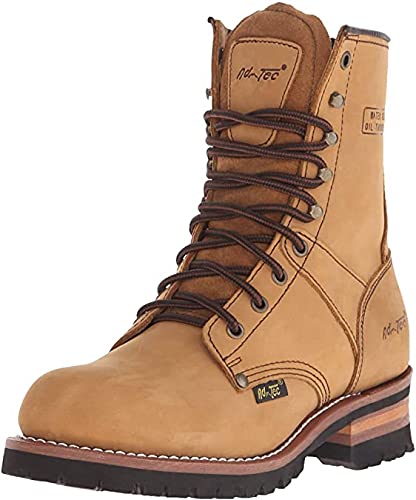 Adtec 9" Logger Men's Boot 6 D(M) US Brown