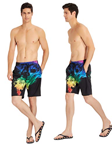 AIDEAONE Men Swim Trunks Beach Surf Shorts Funny Lounge Wear Pants Pyjama Bottoms XL