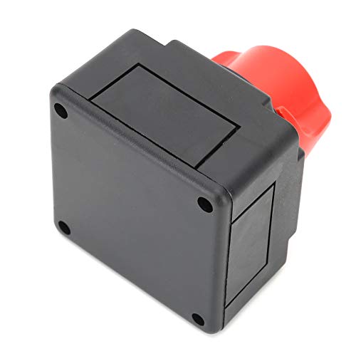 Akozon interruttore batteria auto 12V 300A Battery Disconnect Knob ON‑OFF Switch High Current para Car RV Marine Yacht R1m939Battery Switch Power Cut-Off Switch Battery Isolator Disconnect Cut Of