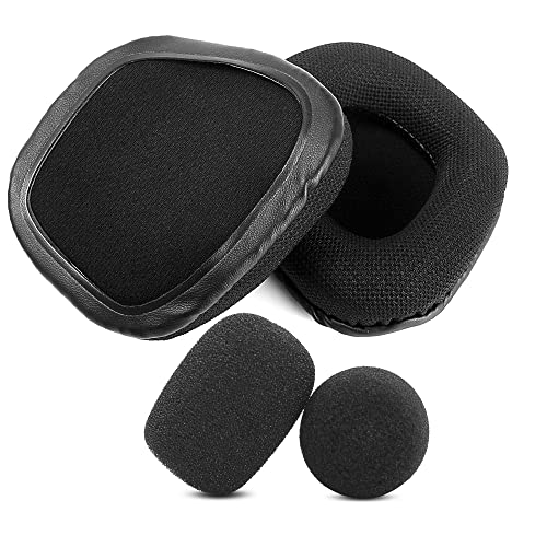 Almohadillas de repuesto para auriculares compatibles con Corsair Void Void Pro USB 7.1 para reparación de almohadillas