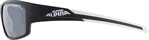 Alpina Testido Gafas de ciclismo, Unisex adulto, Negro (BlackMatt/ White), Talla única