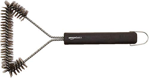 Amazon Basics - Cepillo triangular para parrilla, 30,5 cm