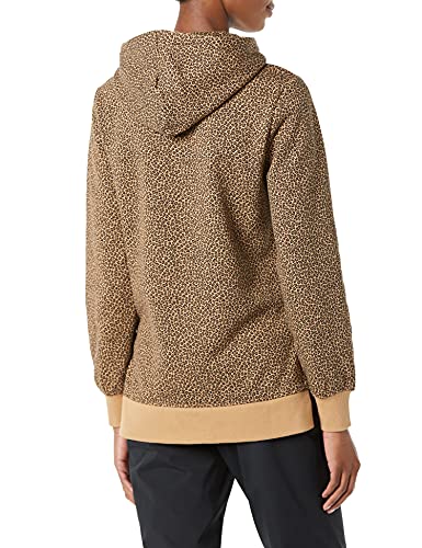 Amazon Essentials French Terry Hooded Tunic Sweatshirt Sudadera, Camel, Guepardo, XS