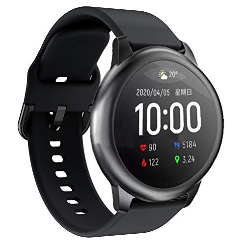 Angersi 22mm Silicona Suave Deporte Correa Reemplazo Banda para Xiaomi Haylou Solar LS05 /Haylou RT Reloj Inteligente