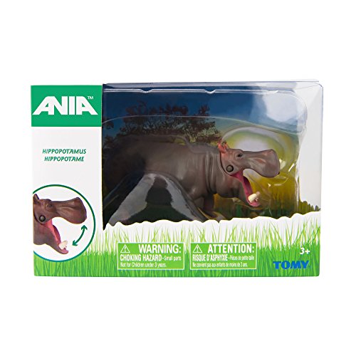 ANIA T16048 - Mini Figura articulada de hipopótamo