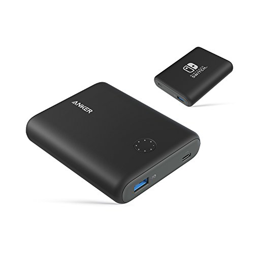 Anker Batería Externa PowerCore Ión de Litio Nintendo Switch Edition, Negro, 13400 mAh