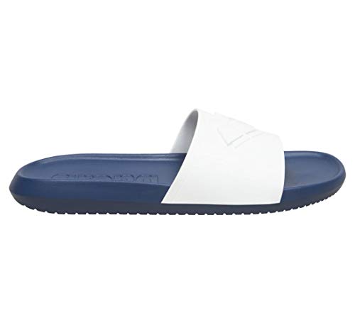 Arena Badesandale Mario, Sandalias Deportivas Unisex Adulto, White/Navy/Navy, 45 EU