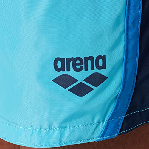 ARENA Barth X-Short Swim Trunks, Mens, Sea Blue-Navy-Pix Blue, XXL