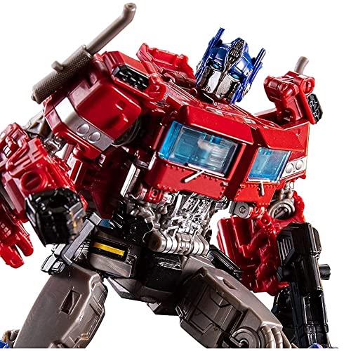 ASDPOIRE Juguetes de Transformers, Commander Sai Xing Clase V SS38 Optimus Car Car Robot Modelo DE Juguete (Color : Primary Color)