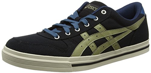 Asics Aaron, Zapatillas para Hombre, Negro (Black/Light Olive), Talla 42 EU