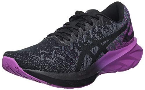 ASICS Dynablast, Zapatillas Mujer, Black/Digital Grape, 39.5 EU