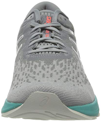 Asics Dynaflyte 4, Sneaker Mujer, Piedmont Grey/Pure Silver, 38 EU