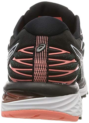 Asics Gel-cumulus 21, Zapatillas de Correr Mujer, Negro (Black/Sun Coral 003), 37 EU