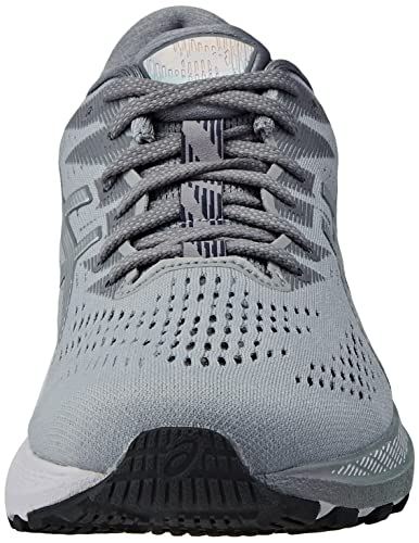 Asics Gel-Kayano 28 Platinum, Running Shoe Hombre, Piedmont Grey/White, 41.5 EU