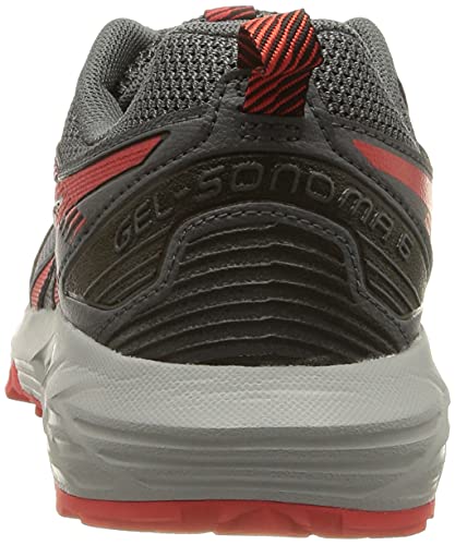 Asics Gel-Sonoma 6, Zapatillas para Carreras de montaña Hombre, Carrier Grey/Electric Red, 45 EU