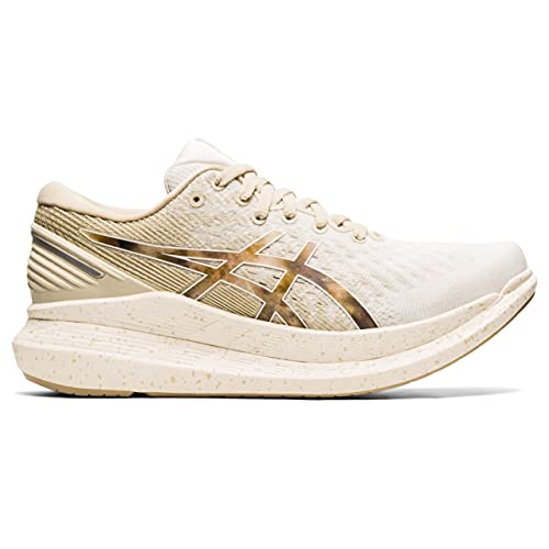 ASICS Glide Ride 2 - Zapatillas de deporte para mujer, color beige/marrón, talla US 8,5 | EU 40 2021