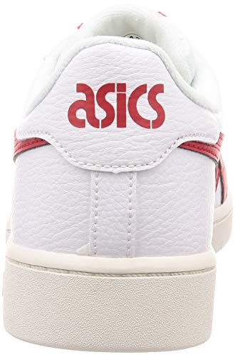 Asics Japan S, Running Shoe Unisex Adulto, Blanco/Speed Red, 43.5 EU