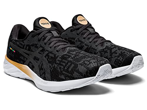 ASICS Zapatillas de running ROADBLAST para hombre, negro (Negro / gris grafito), 46 EU