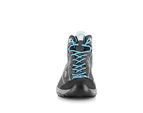 Asolo Nucleon Mid GV ML - Botas de senderismo impermeables para mujer con Goretex, color Gris, talla 40 EU