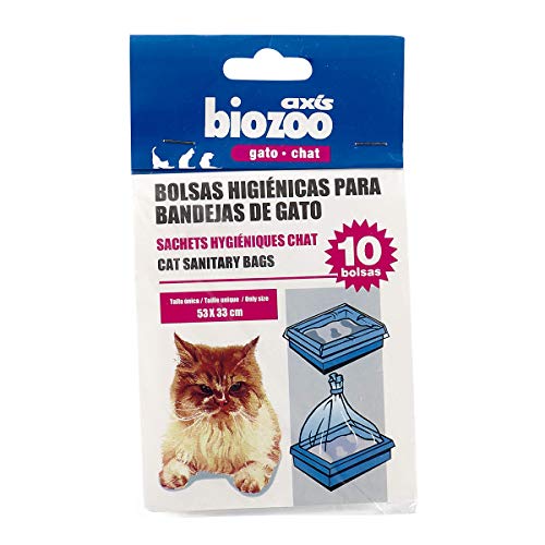 Axis - Bolsas higiénicas para bandejas de gatos 10 unidades