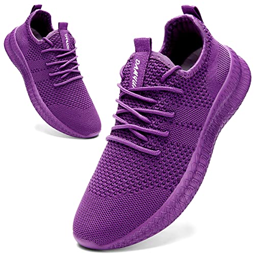 AZSDXS Zapatillas Running para Mujer Casual Deportivas Sneakers Transpirables Tenis Zapatos Caminar Zapatos para Correr Gimnasio Trekking Shoes