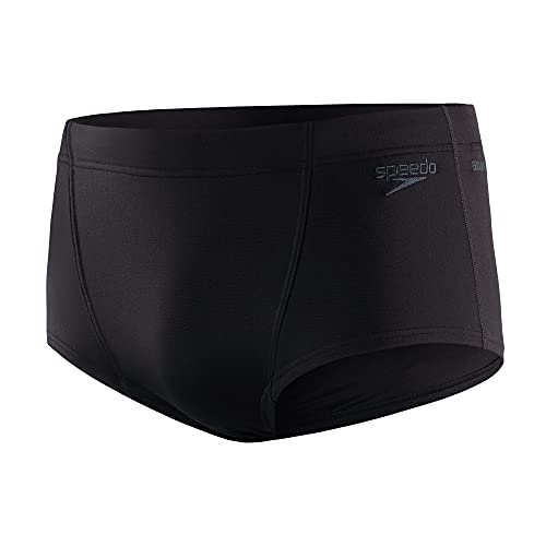 Bañador de tipo slip ECO Endurance+ 17 cm corte en V Speedo de hombre, negro, 34 (ES 85 CM)