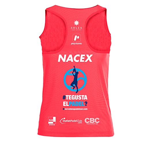 Barcelona Padel Tour | Camiseta de Tirantes Técnica | Joma Xpress | para Mujer | Ropa Deportiva de Pádel para Hombres y Mujeres | De Tacto Suave y Secado Rápido M