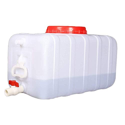 Bidones agua Grande Almacenamiento De Agua Contenedores Sin BPA Con Grifo El Plastico Grado De Comida Almacenamiento De Agua Al Aire Libre Depósito De Agua para Viaje Camping（25L/50L/75L/110L/150L/200