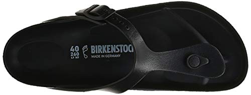 Birkenstock Mujeres Negro Gizeh EVA Sandalias-UK 5