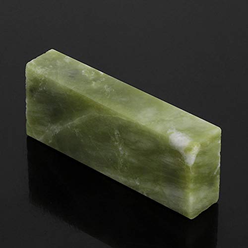 【𝐁𝐥𝐚𝐜𝐤 𝐅𝐫𝐢𝐝𝐚𝒚】 Piedra de afilar, Piedra de afilar de Cuchillos de Piedra de afilar afilador de Cuchillos de Cocina Antideslizante Herramientas de Pulido de Pulido(Green Jade 10000 Mesh)