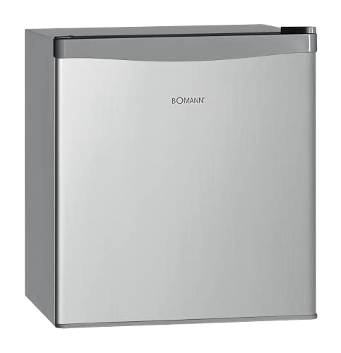 Bomann KB 389 - Nevera pequeña combi (Independiente, Plata, Derecho, 42L, 43L, T, No)