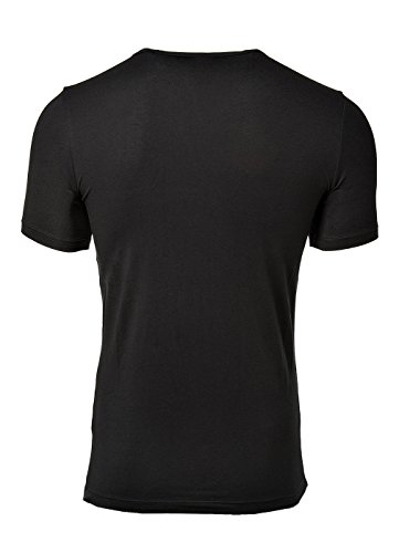 BOSS 2P Slim-Fit Underwear T-Shirts Camiseta, Negro (Black 001), XL (Pack de 2) para Hombre