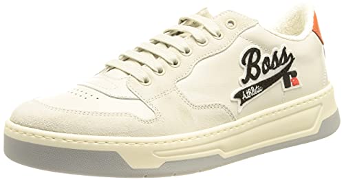 BOSS Baltimore_Tenn_RA2, Zapatillas Hombre, Open White110, 44 EU