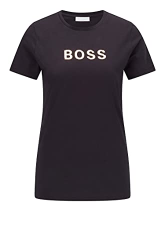 BOSS C_elogo_Gold Blusas, Negro1, M para Mujer