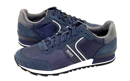 BOSS Parkour_Runn_nymx2, Zapatillas Hombre, Dark Blue402, 41 EU