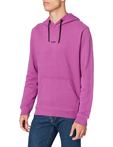 BOSS Weedo 1 Sudadera con Capucha, Bright Purple523, L para Hombre