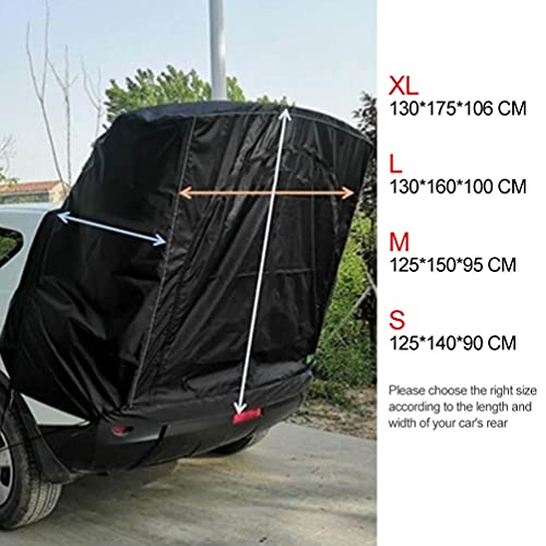 BrightFootBook SUV - Tienda Avance para Furgonetas de Camping, Carpa De Maletero para Coche, Autoconducción, Camping, Parasol Y Resistente a La Lluvia, Tienda De Campaña De Viaje,Silver-S