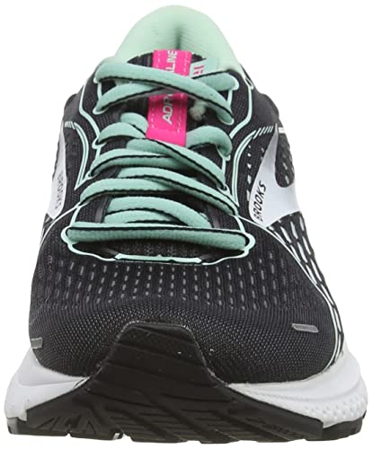 Brooks Adrenaline GTS 21, Zapatillas para Correr Mujer, Negro Rosa, 35.5 EU