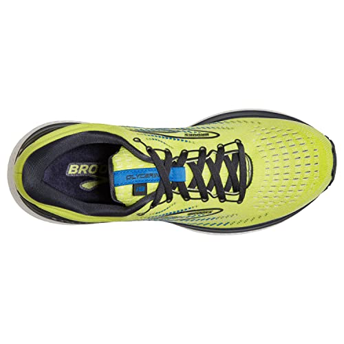 Brooks Glycerin 19, Zapatillas para Correr Hombre, Amarillo Azul, 44.5 EU