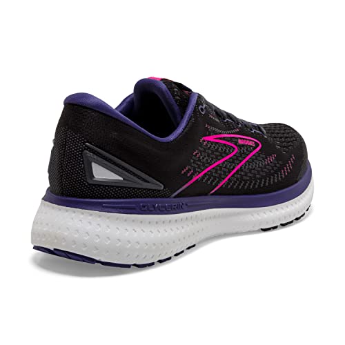 Brooks Glycerin 19, Zapatillas para Correr Mujer, Negro Rosa, 40.5 EU