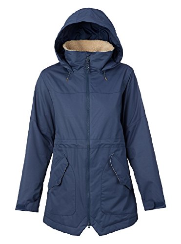 Burton Prowess - Chaqueta de snowboard para mujer, Mujer, Chaqueta de snowboard., 10083104400, Moodindigo, small