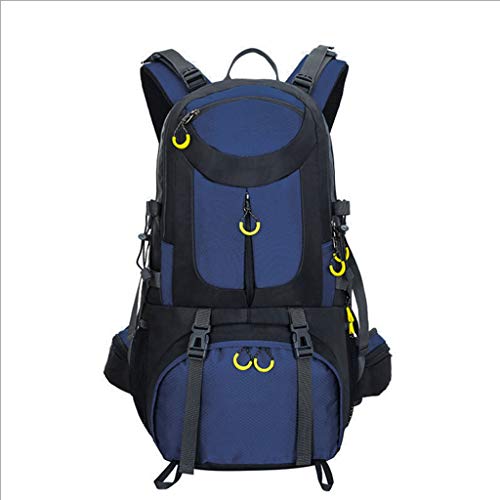 Cajolg 50L Mochila de Senderismo Extra Grande, Mochila de Camping Resistente al Agua Mochilas de Viaje al Aire Libre para Unisex Mujer Hombre Mochila,1,G