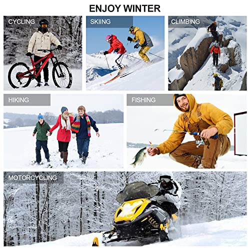 Calcetines Térmicos para Hombre Mujer Batería Recargable Calcetines Eléctricos en Invierno Frío Calcetines Térmicos para Caza Camping Esquí Senderismo Pesca Montar Motociclismo